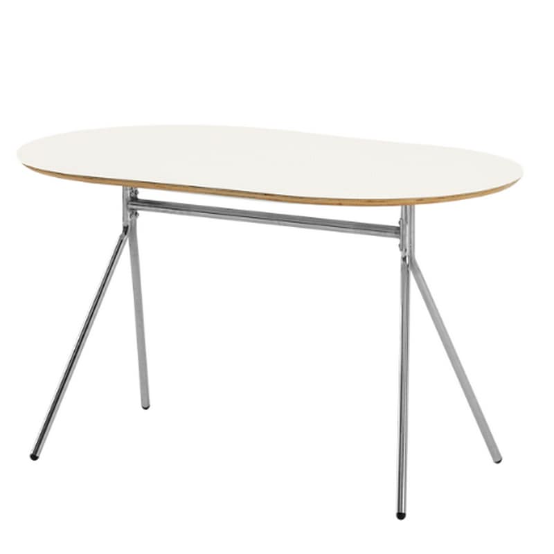 16piece MID-CENTURY ダイニングテーブル 楕円形 140cm［6色
