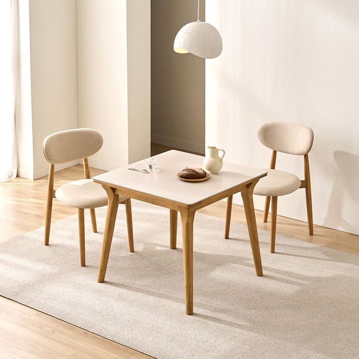 SAMICK FURNITURE NAPOLI セラミック2人用テーブル［2色］ ライト