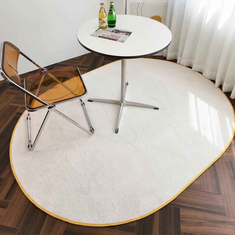 HANIL CARPET MIX MATCH 楕円形 ラグ［3色・6サイズ］ イエロー