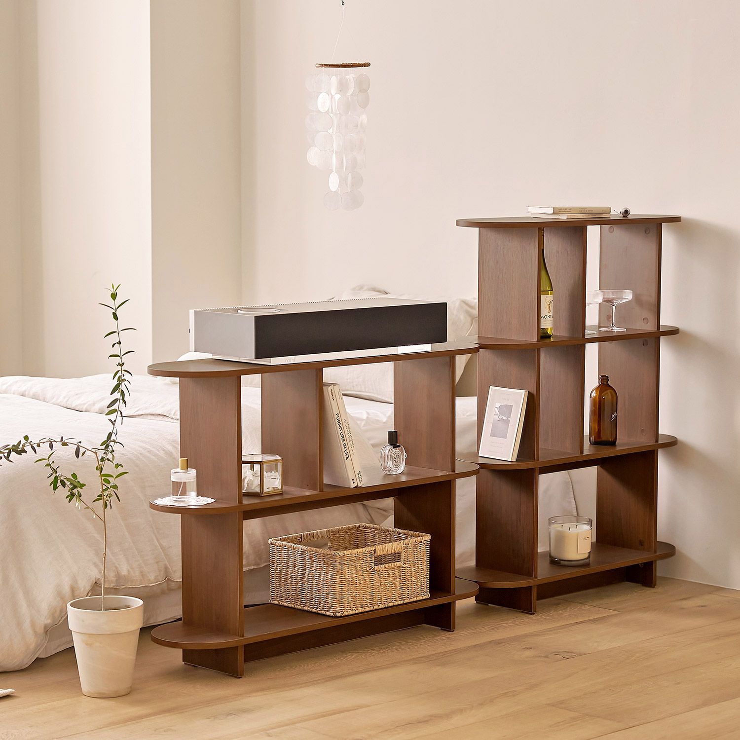 オールドメゾン OLD MAISON 棚 ラウンドシェルフ 飾り棚 ROOM&HOME WALD ラウンド シェルフ［4色・4サイズ］ ホワイト ベージュ