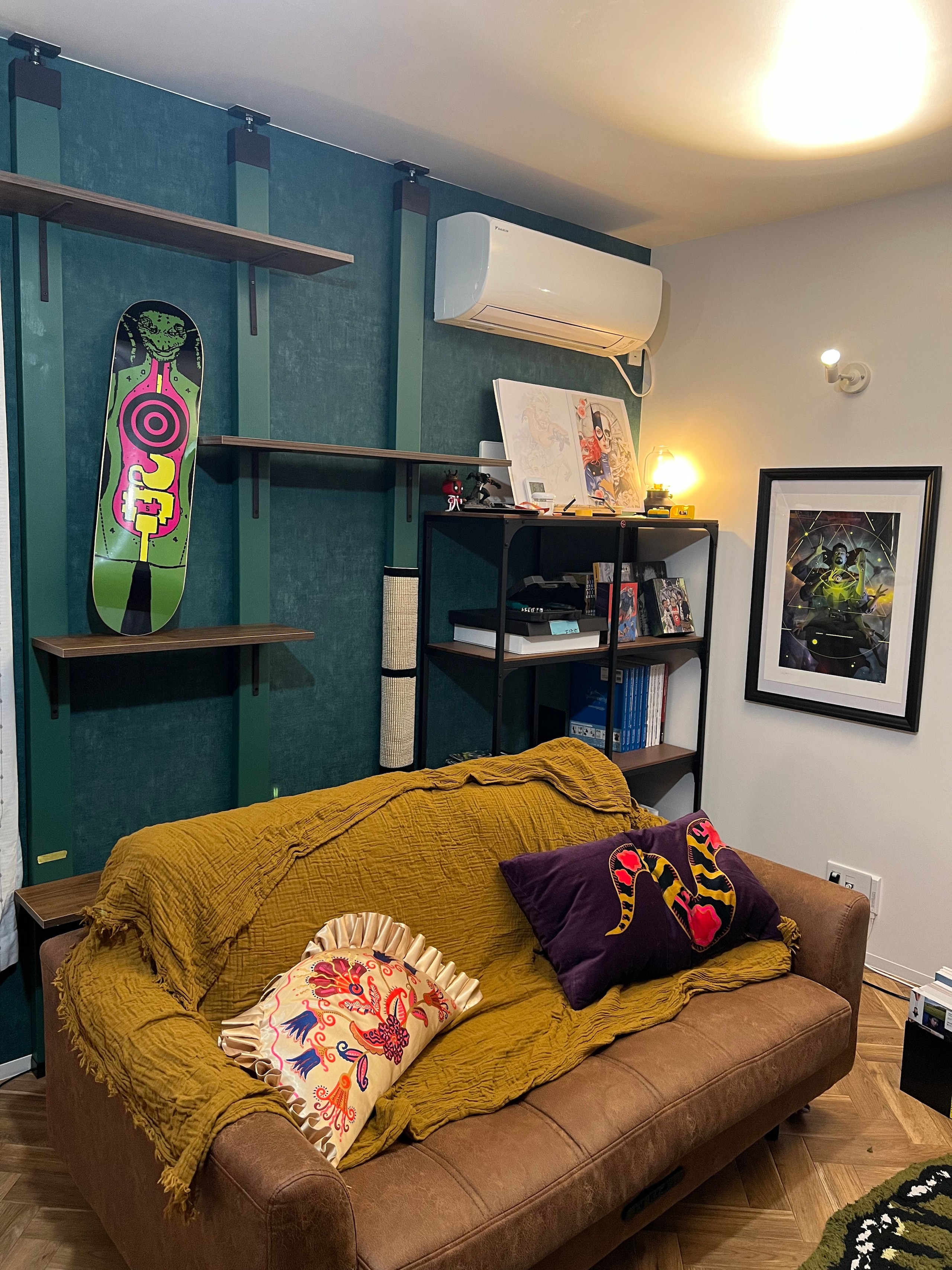 IKEA FJÄLLBO フィエルボ シェルフユニット, ブラック, 100x136 cm
