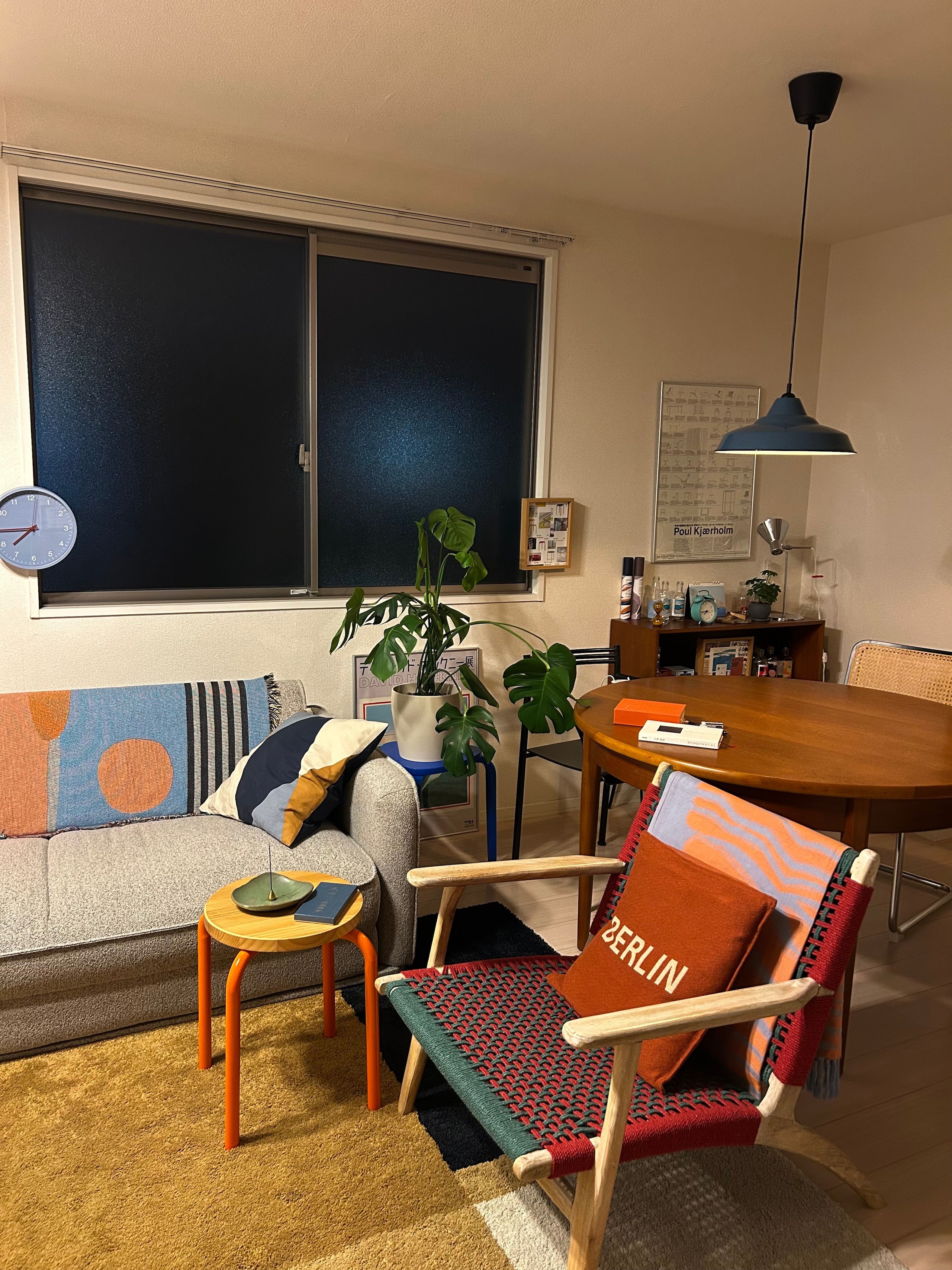 IKEA SKRIFTSPRÅK スクリフトスプローク ラグ パイル短［2色