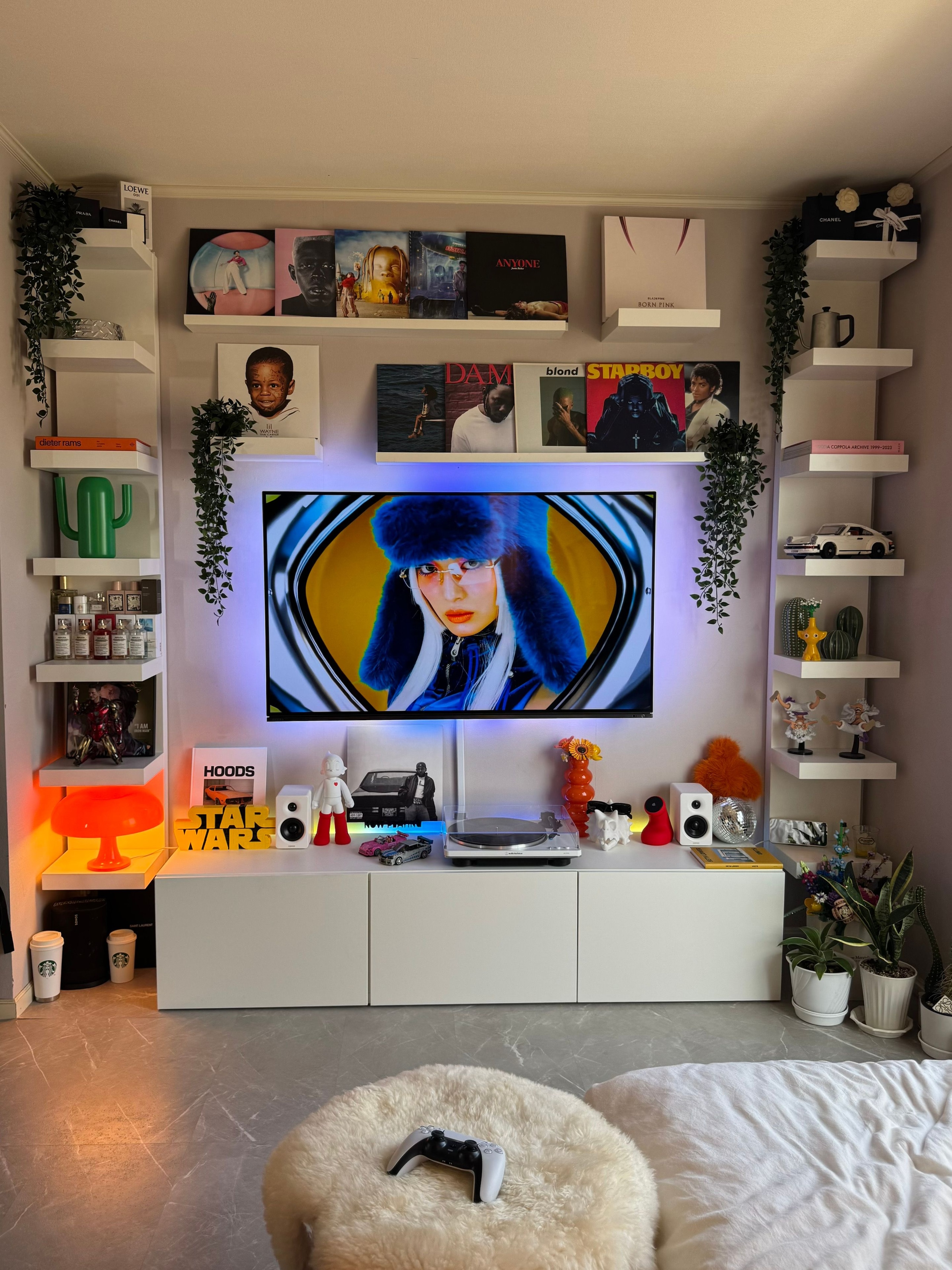IKEA KÄLLARHALS シェッラルハルス 花瓶, オレンジ | 花瓶・鉢カバー