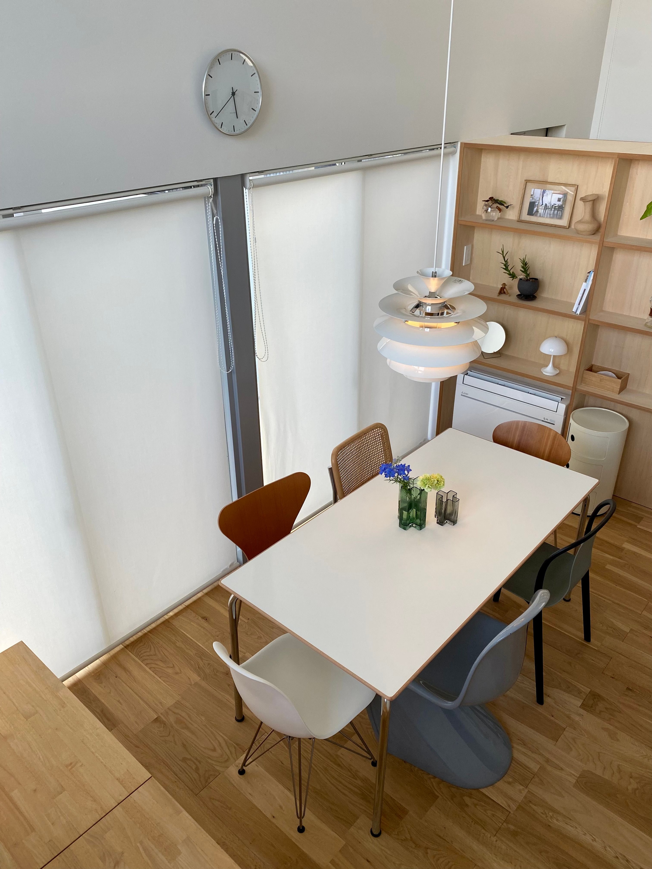 かまた 佐川送料込みに変更 パントンチェア 4脚セット PANTON CHAIR
