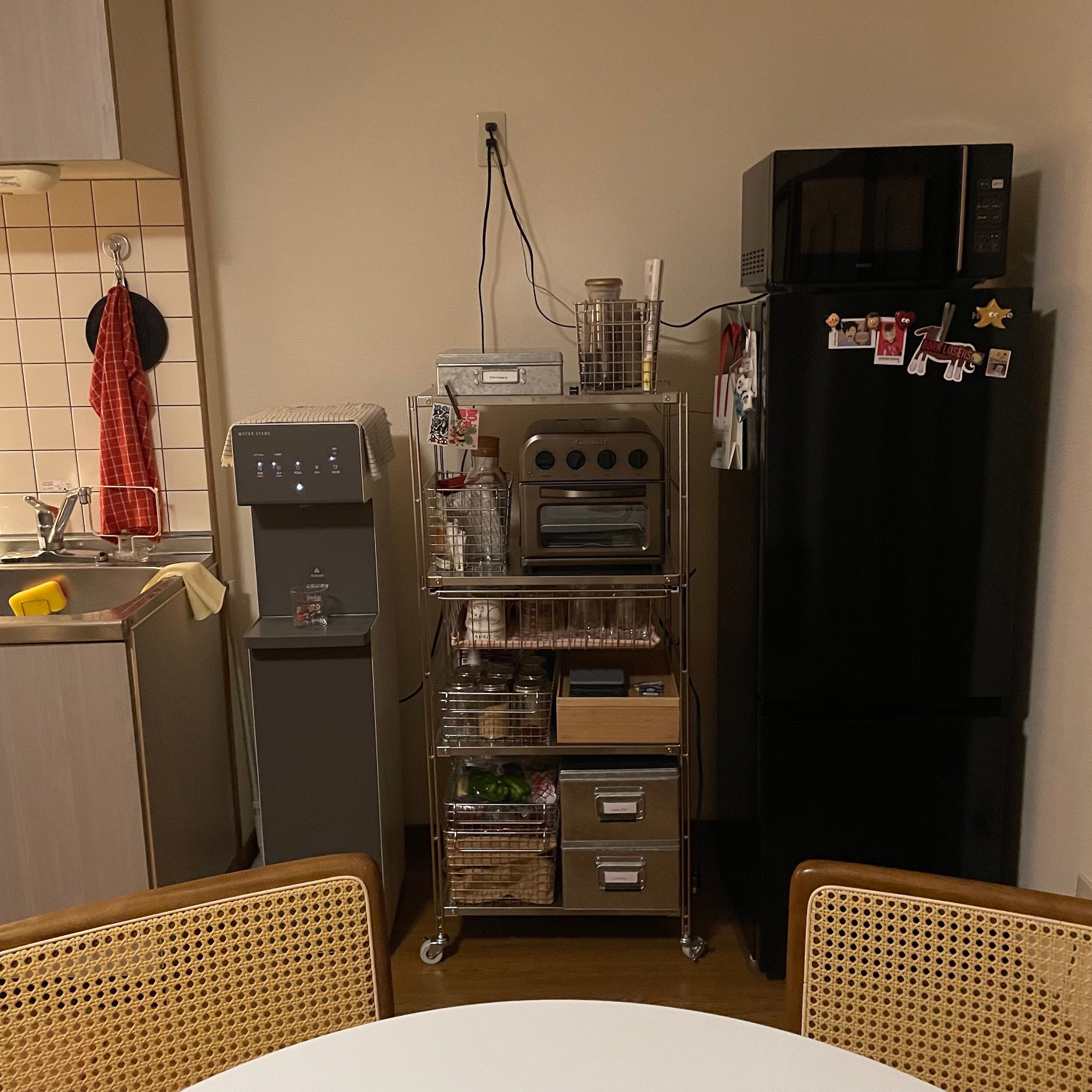 無印良品 ステンレスユニットシェルフ・ステンレス追加用ワイヤー