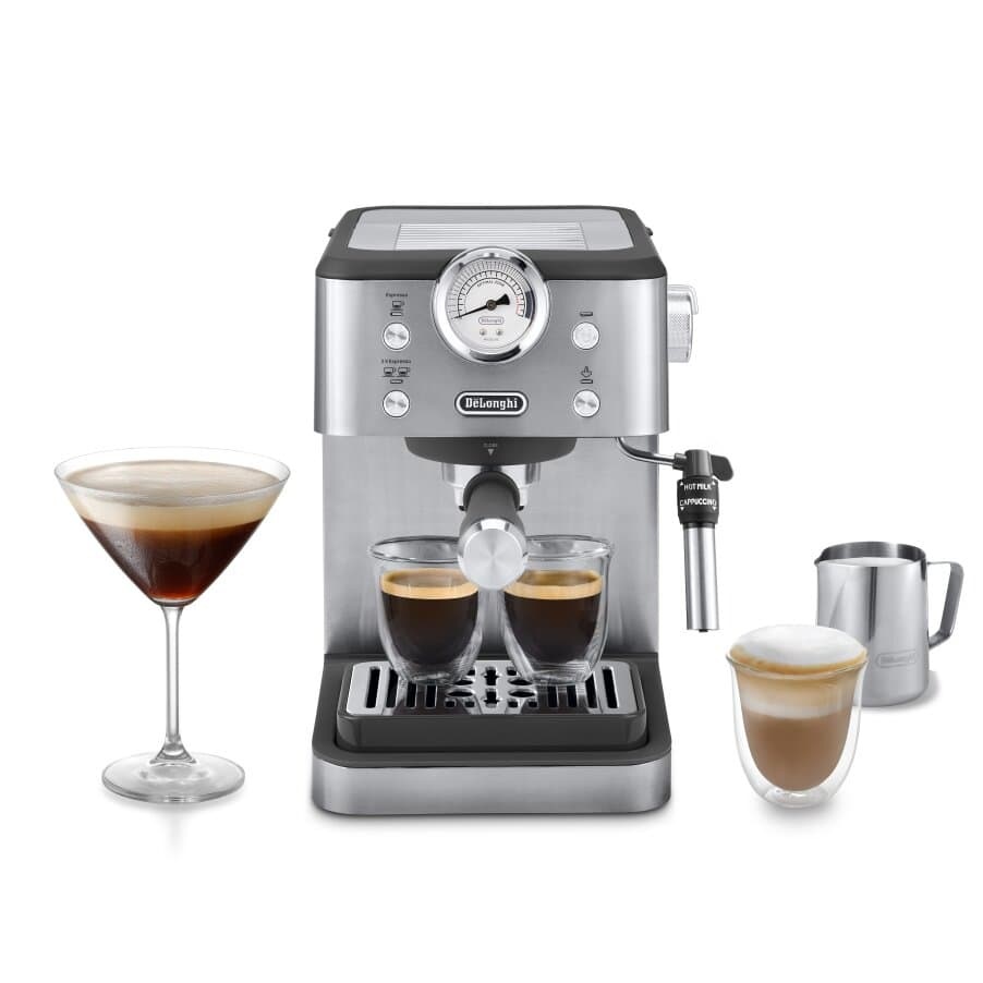 De'Longhi エスプレッソ・カプチーノメーカー シルバー De'Longhi EM450J-M クラシック エスプレッソ・カプチーノメーカー
