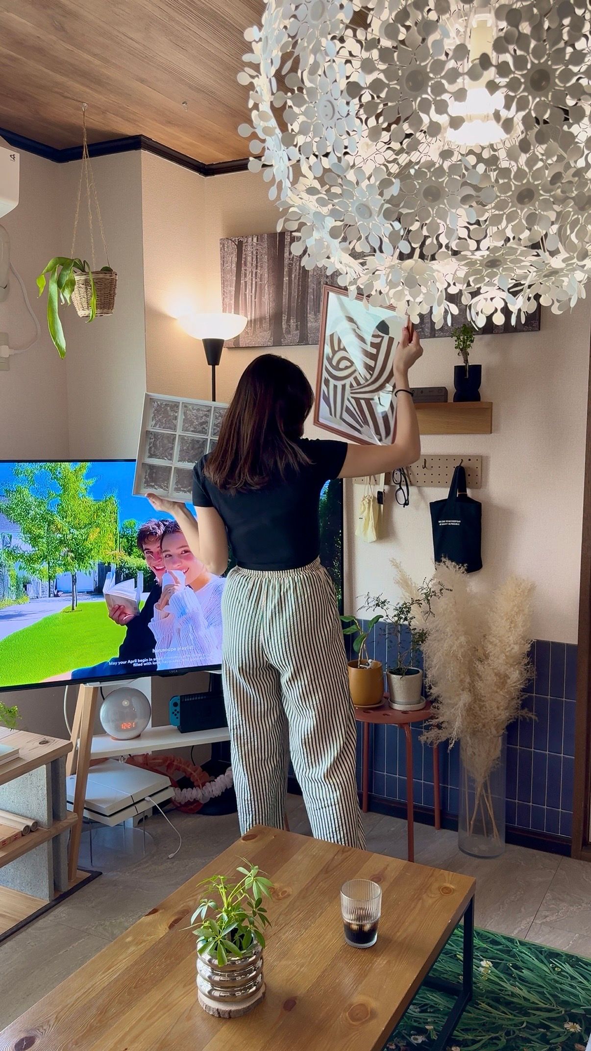 IKEA HATTÅSEN ハットーセン サイドテーブル/シェルフユニット［2色