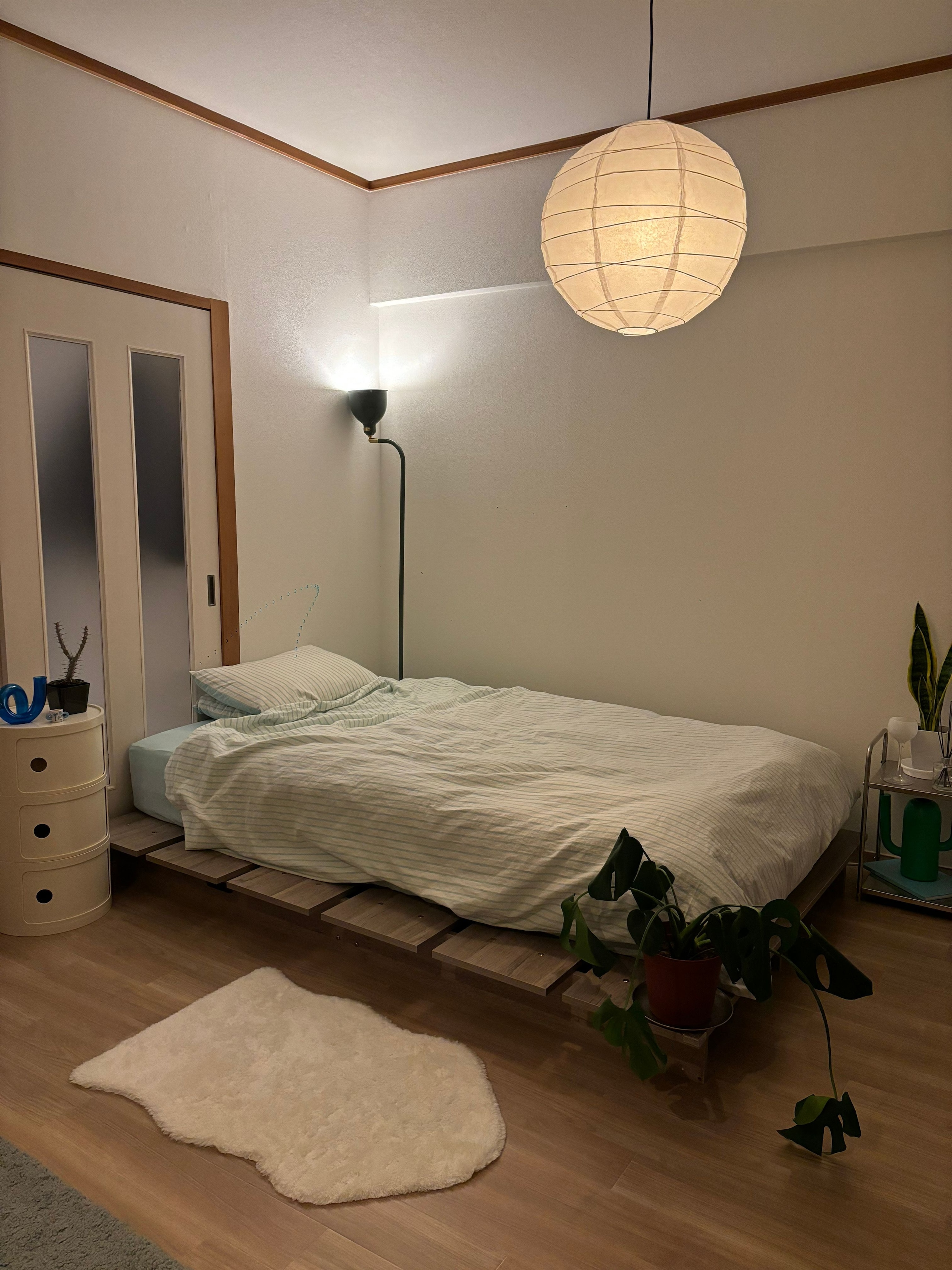 IKEA RÖDFLIK Floor/reading Lamp | Adjustable lamp head Industrial