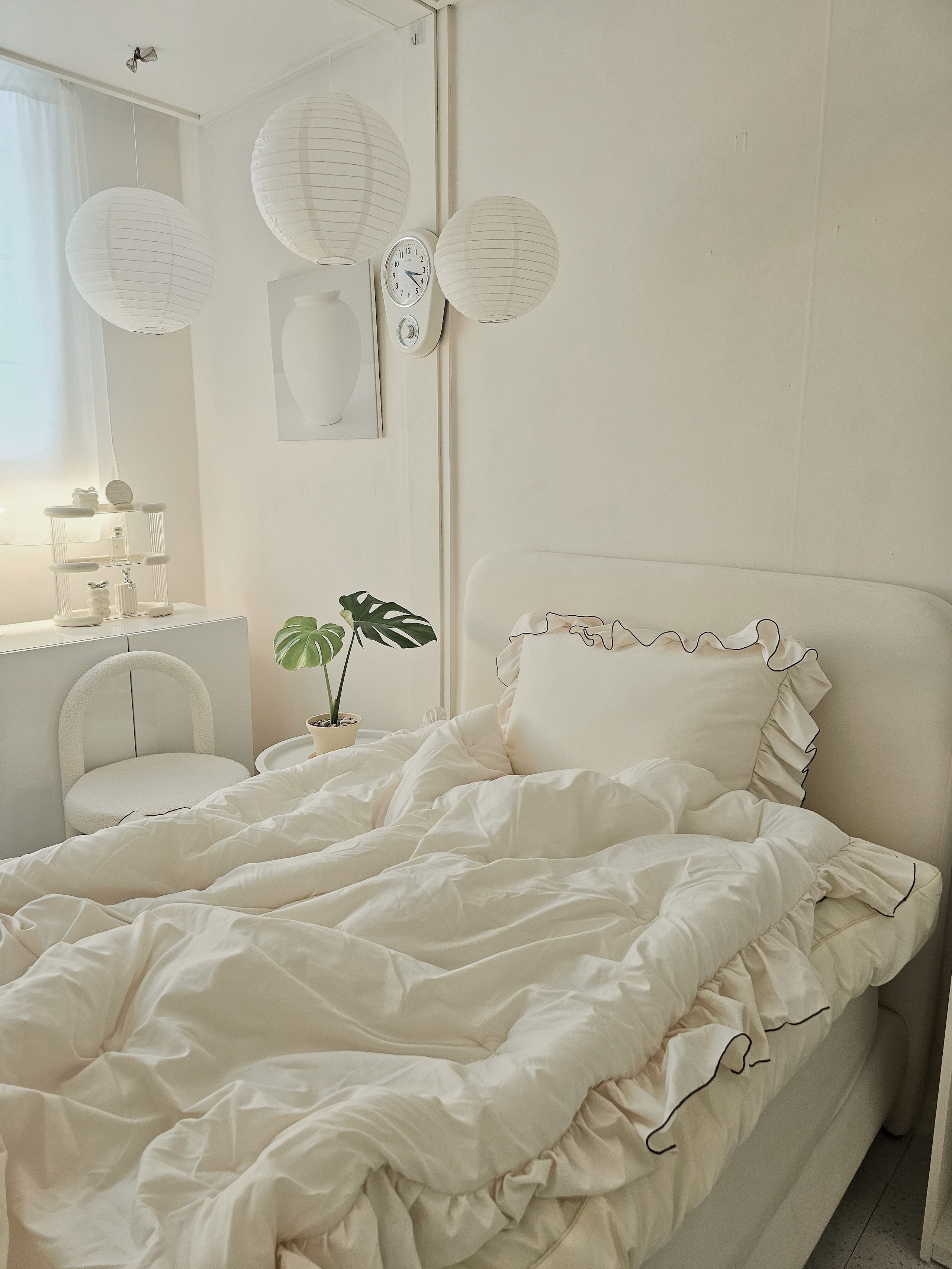 Hotel Style Dust Free Frill Comforter user photo