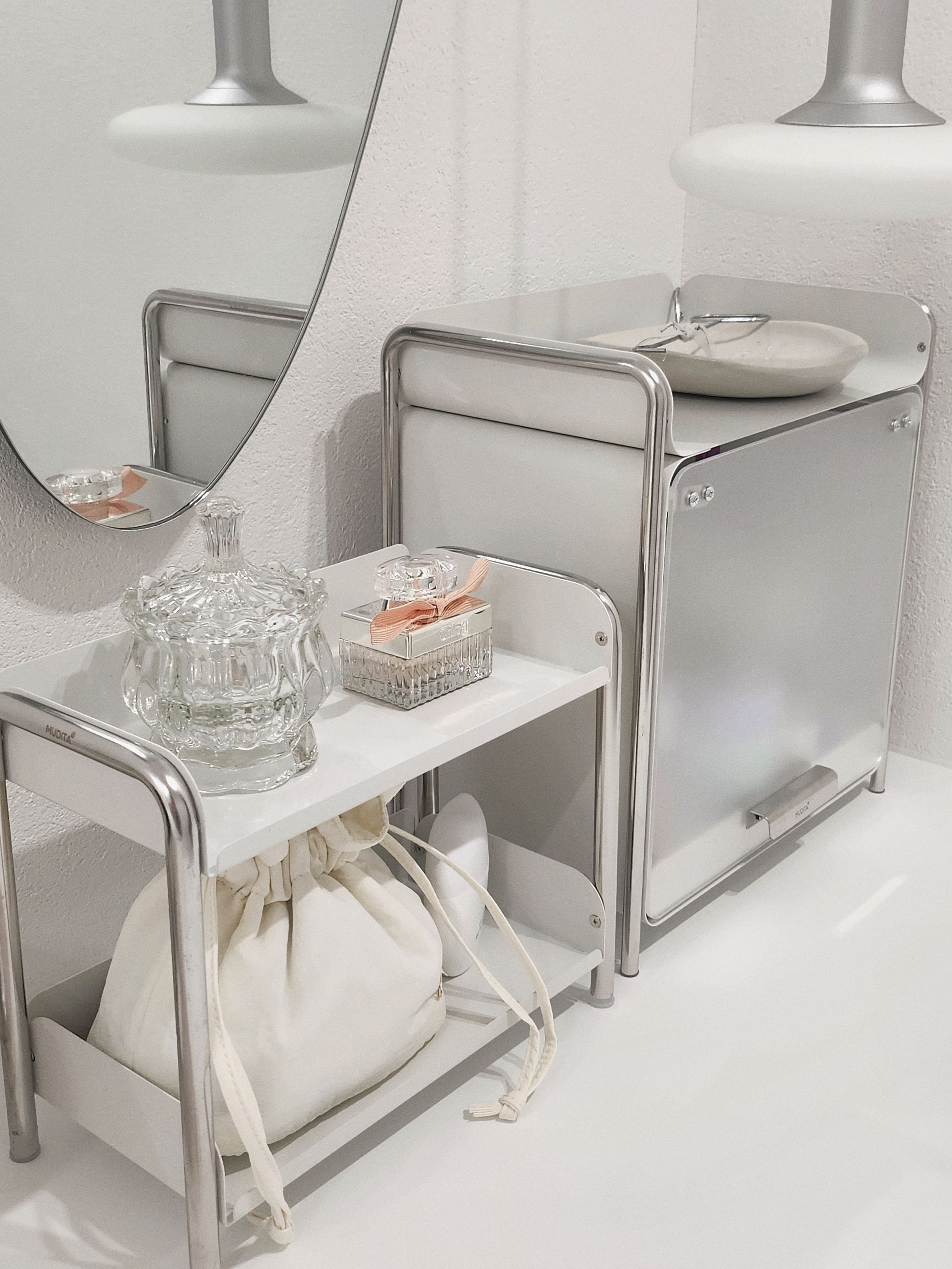 White Sliding Door Metal Storage Cabinet user photo