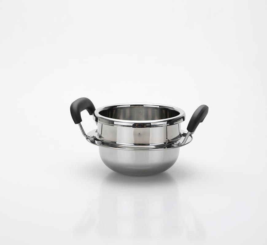 압력솥·찜솥 > 인덕션 통3중 스텐 뚝배기 신 손잡이 압력밥솥 2인 1.2L (뚜껑+솥) 세트 | 오늘의집 쇼핑