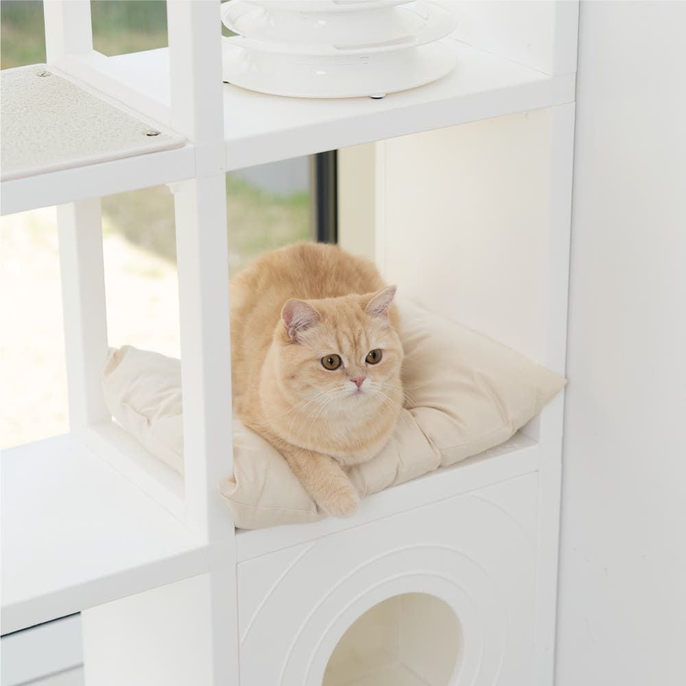 CUBICS pet 階段型 キャットタワー 3x3［7色］ | Ohouse(オーハウス)
