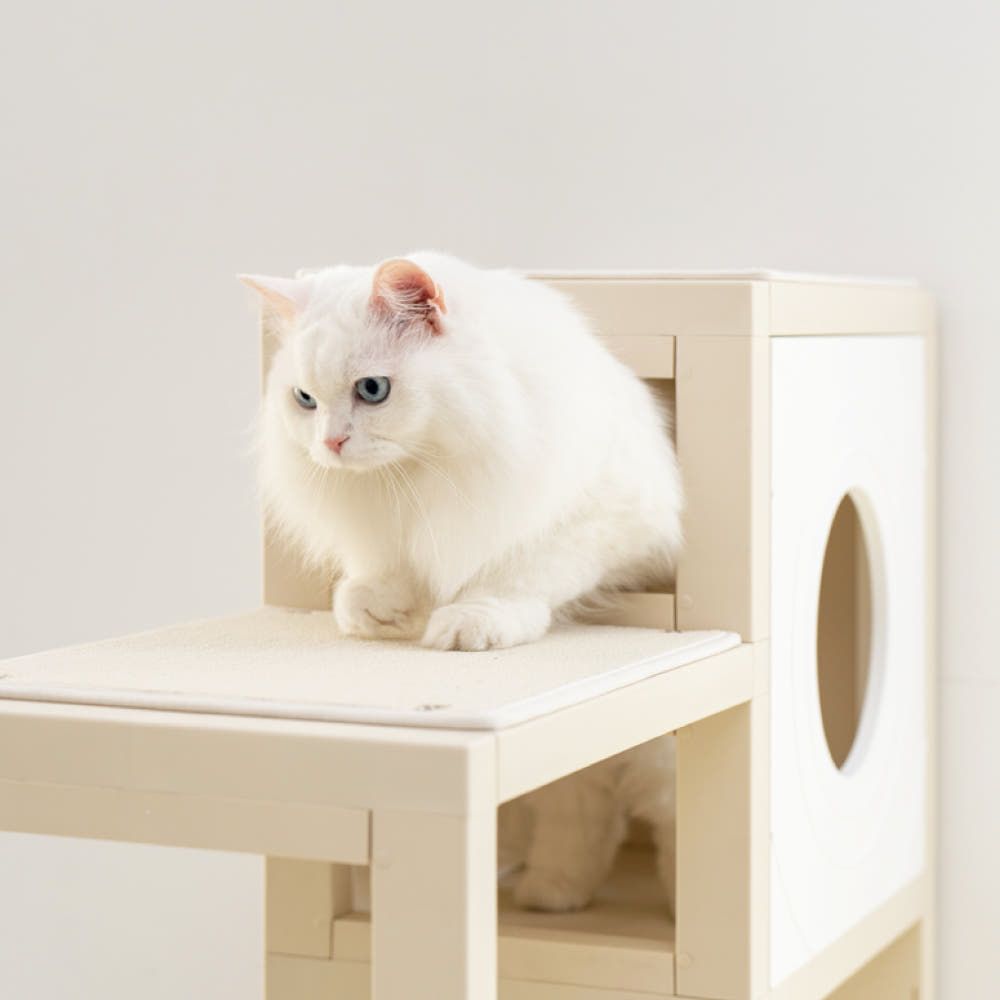 CUBICS pet 階段型 キャットタワー 4x2［7色］ | Ohouse(オーハウス)