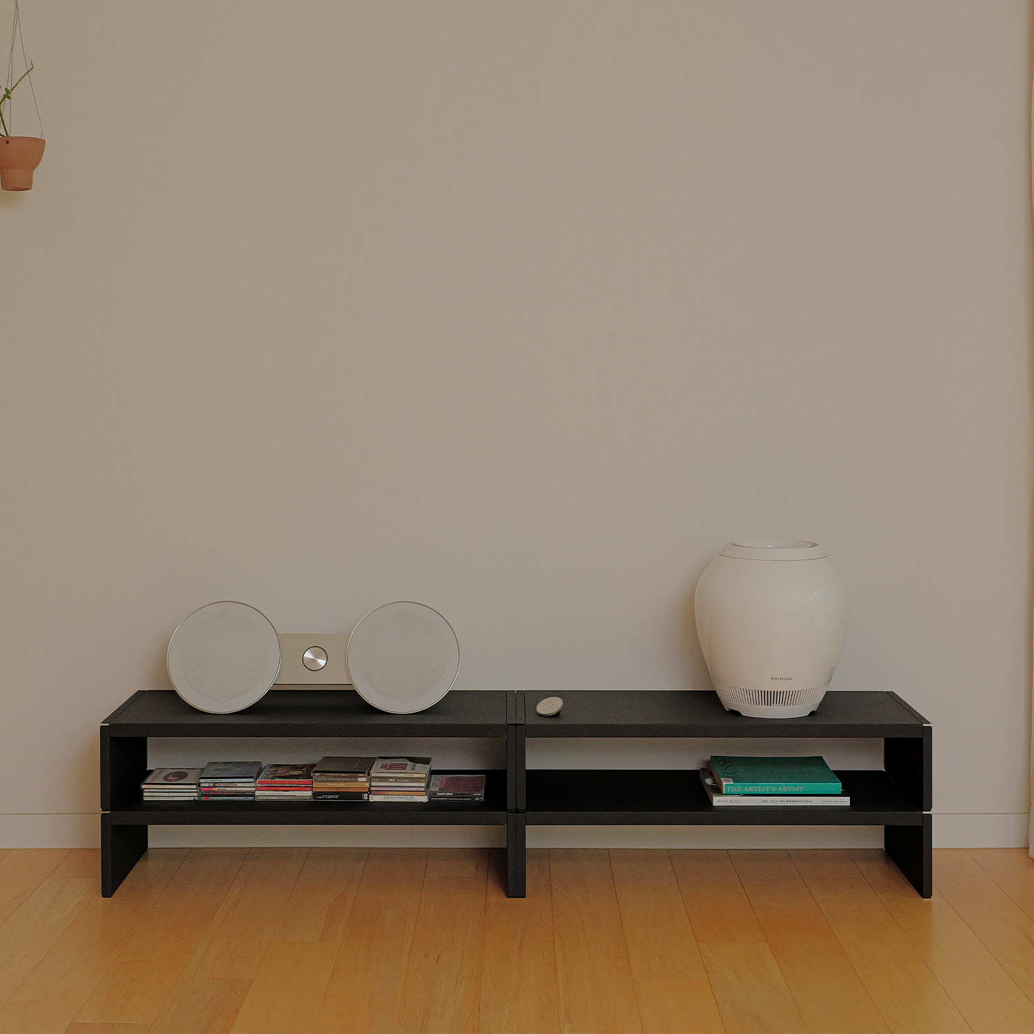 rareraw PO STACKING SHELF 1段［6色］ ホワイト グレー ブラック