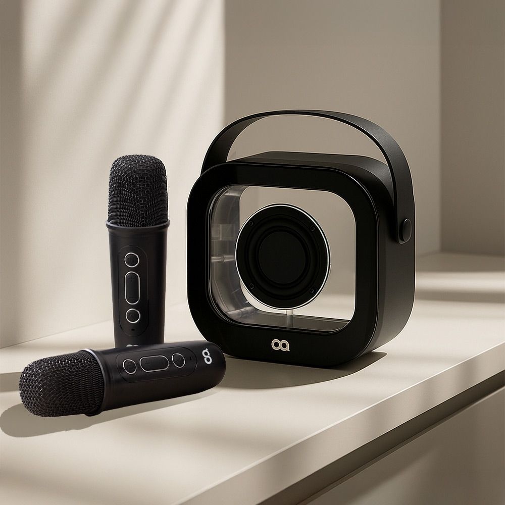 마이크 > 뮤즈B 블루투스 무선 노래방 마이크 듀얼 미니 휴대용 가정용 차량용 스마트폰 스피커 | 오늘의집 쇼핑