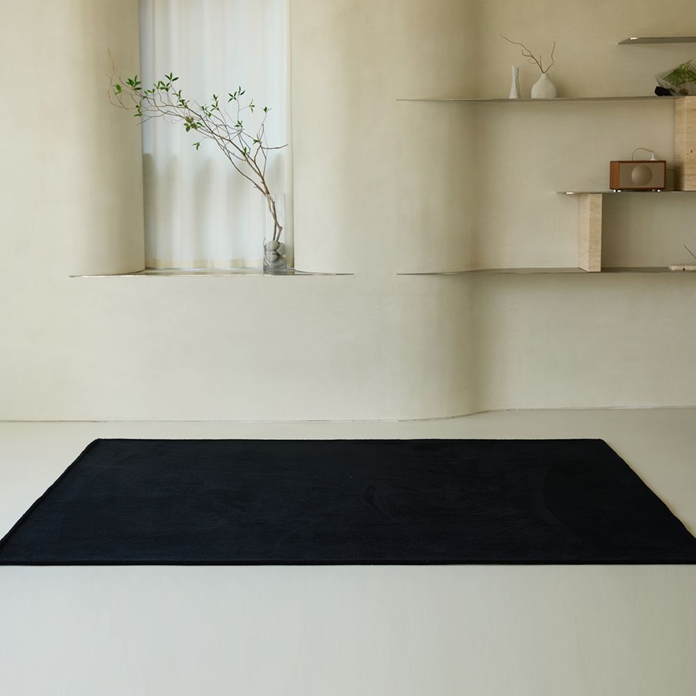 Oh houseラグ M (150x200 cm) HOYDECO COZY 洗えるラグ［9色・10サイズ］ グレー ブラック ピンク