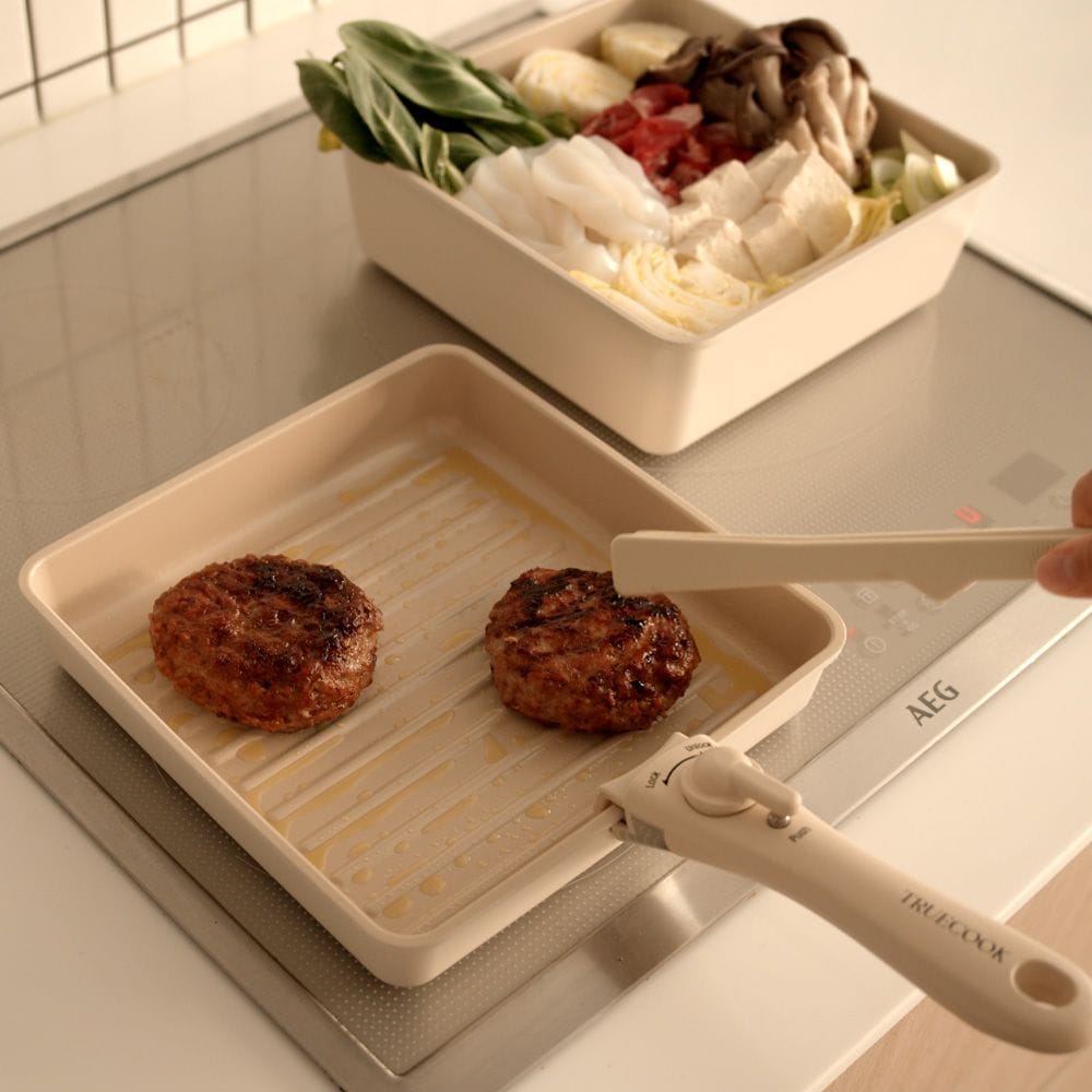 TRUECOOK IH セラミック 目玉焼き フライパン［8種］ アルミニウム