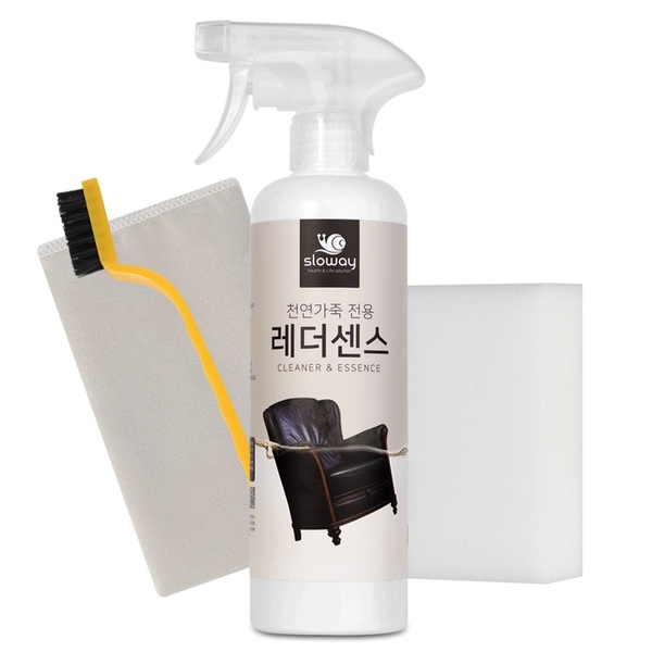 소파 가죽 가방 얼룩 제거 천연 가죽클리너 500ml