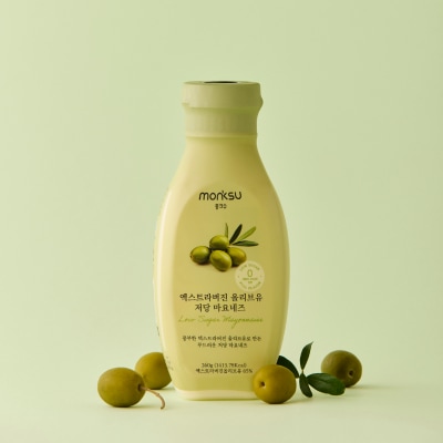 오늘의집 몽크슈 엑스트라버진 올리브유 올리브오일 저당 마요네즈 260g