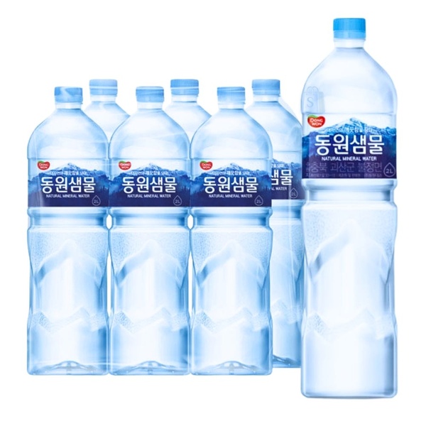 동원샘물 2L x 6병 샘물 생수