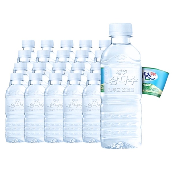 삼다수 무라벨 300ml x 40병 휴대용생수 물