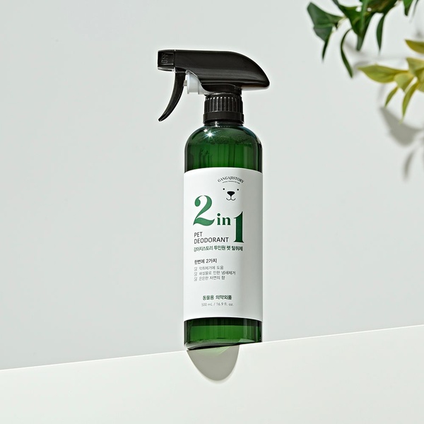 99% 강아지 오줌 지린냄새 탈취제 암모니아 제거 클리너 500ml