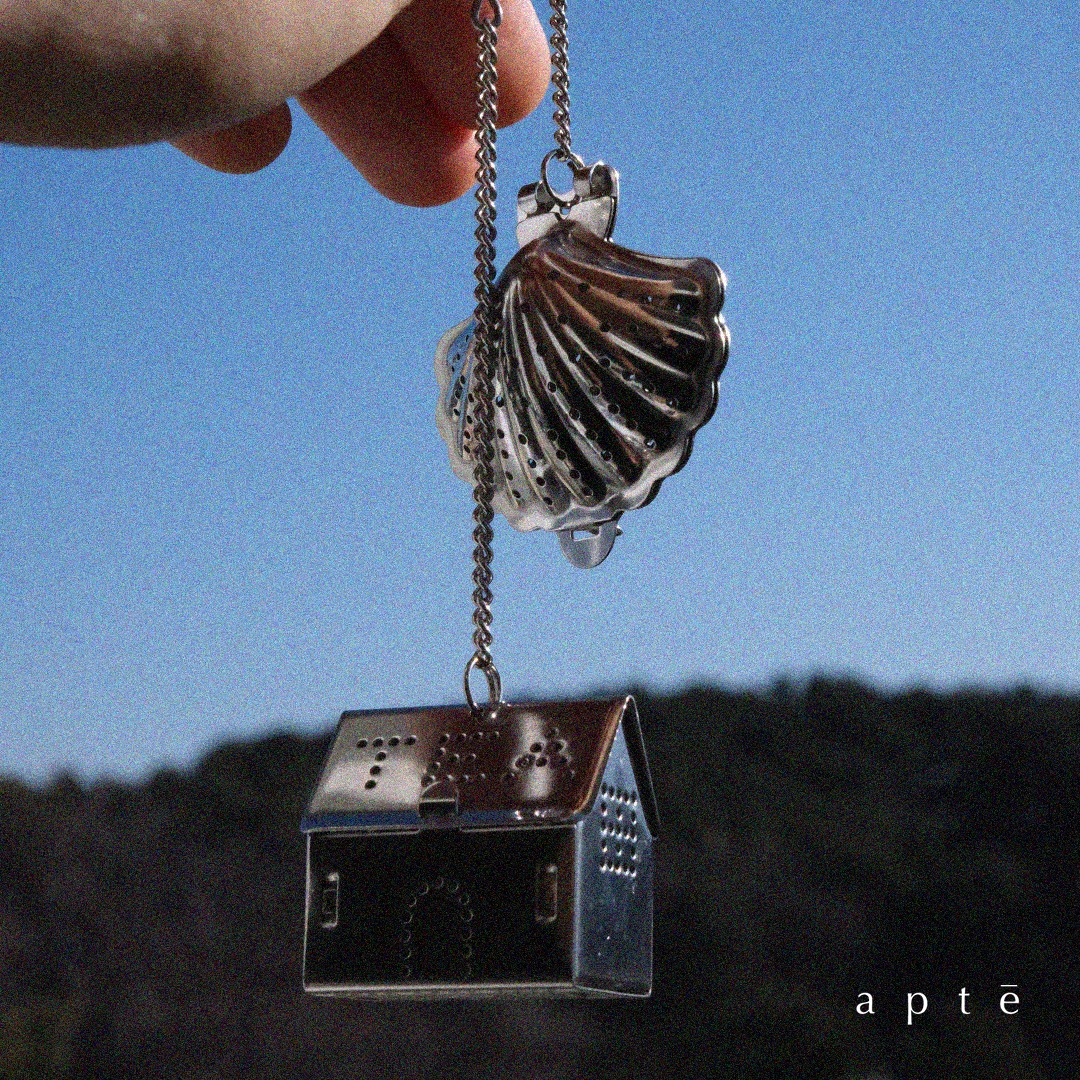 아테 스테인리스 티 스트레이너 Stainless tea strainer