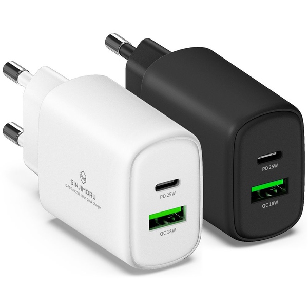 25W 고속 충전기 듀얼 PD 3.0 C타입 PPS USB 어댑터 아이폰 갤럭시