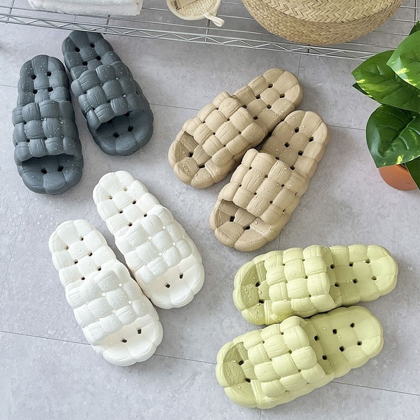 볼록볼록 푹신한 퀼트 욕실화 슬리퍼 실내화 2size 5colors