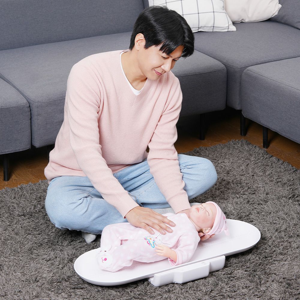 휴비딕 신생아 유아 몸무게 디지털 아기 체중계 HUS-317B
