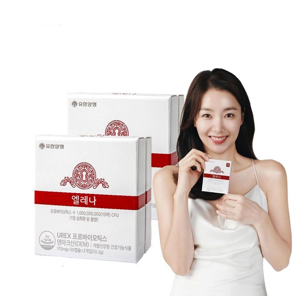 엘레나 UREX 여성 질 건강 유산균 프로바이오틱스 총120캡슐
