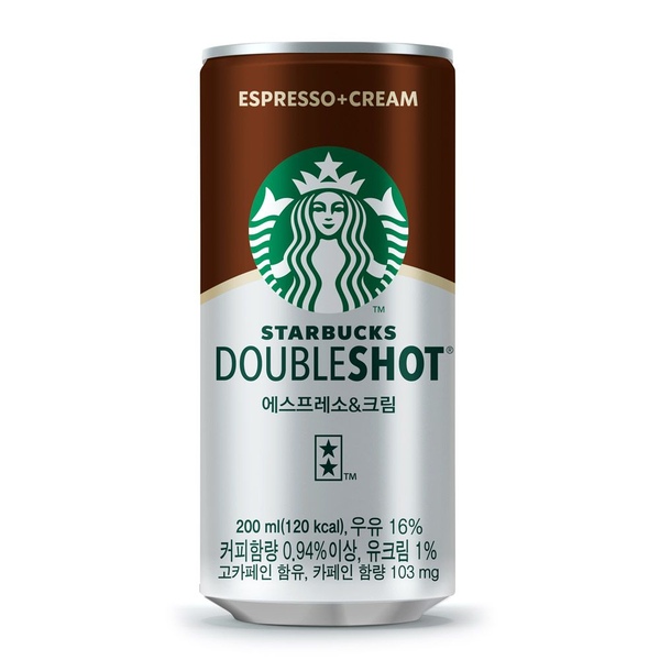 스타벅스 더블샷 에스프레소크림 200ml*36개