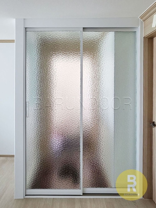 초슬림2짝 화이트 아쿠아강화유리