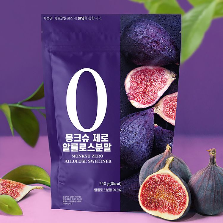 몽크슈 몽크슈 제로 알룰로스 분말 350g 나한과 에리스리톨 스테비아 대체재