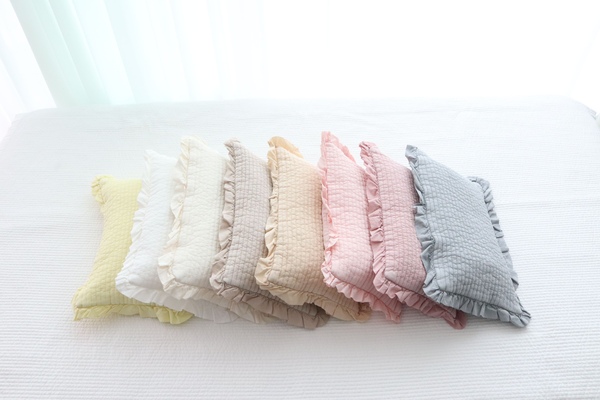 [자체제작] 60수 아사 부드럽고 포근한 퓨어 애착베개 베개커버/유아이불 8colors