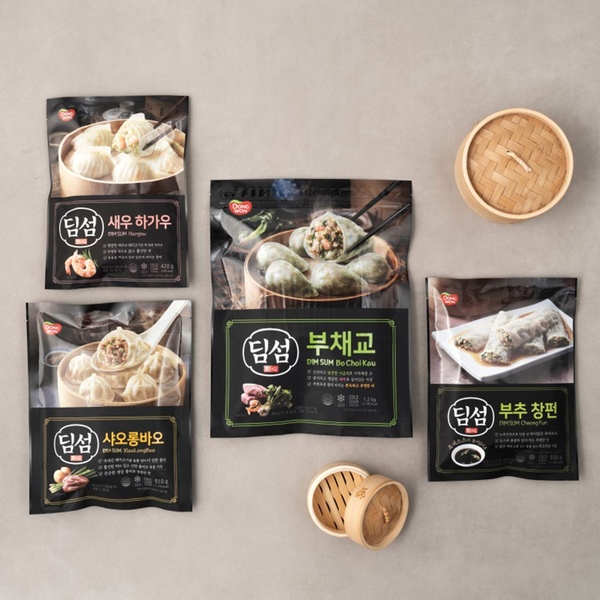 [4+4] 딤섬만두 300g*8봉 3종 모음전