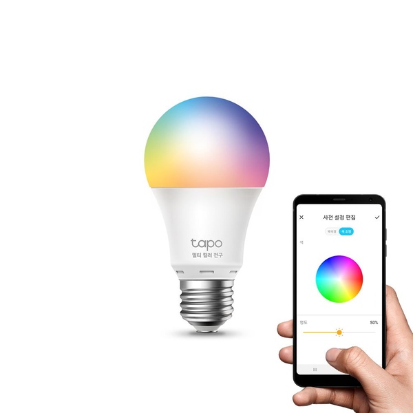 Tapo L530E 스마트 멀티 컬러 전구 IoT LED 조명
