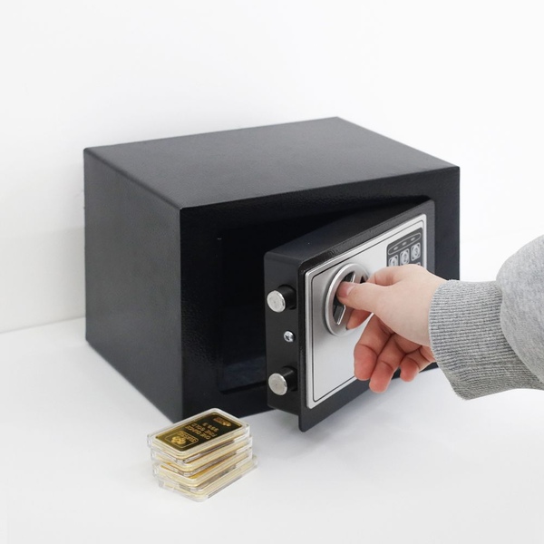 가정용 보안 비밀번호 디지털 소형 미니 금고