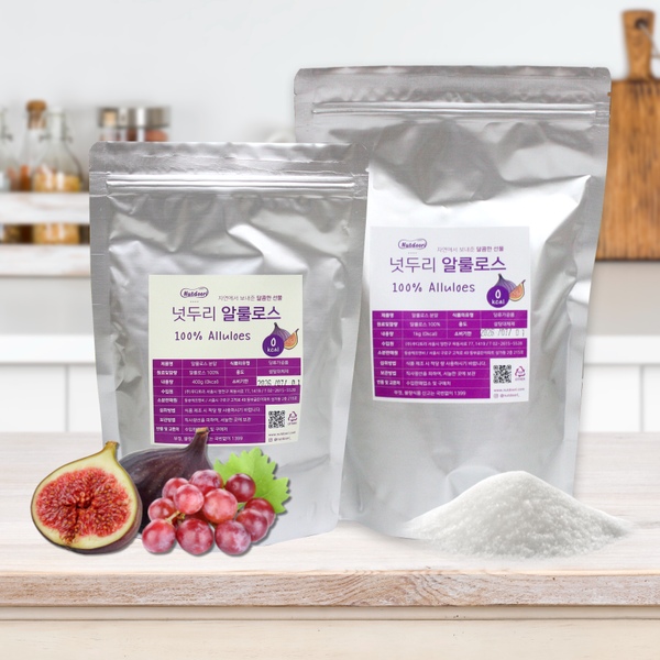 알룰로스 분말 400g, 1kg 제로칼로리 설탕대신 100% 알룰로스