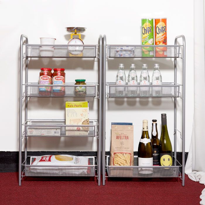 無印良品 ステンレスユニットシェルフ ワイド 小［3色］ | 棚