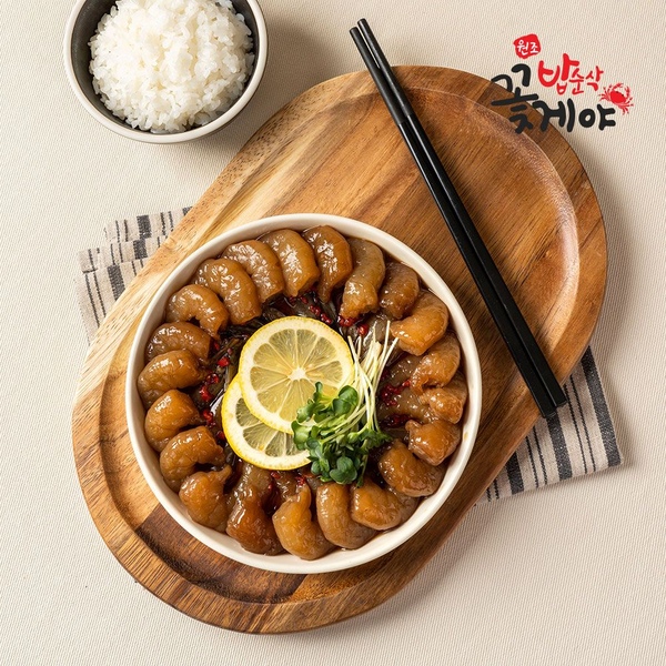 밥순삭 수작업 간장새우장 300g