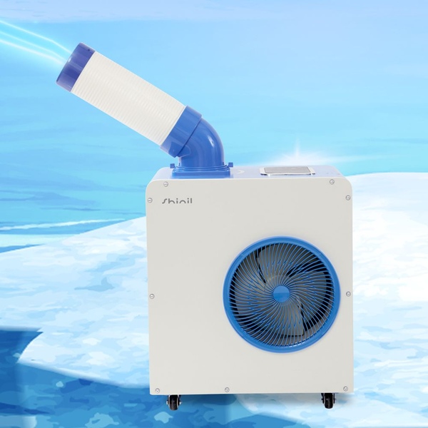 업소용 이동식에어컨 일반형1구 SMA-M1300W 물통배수 리모컨