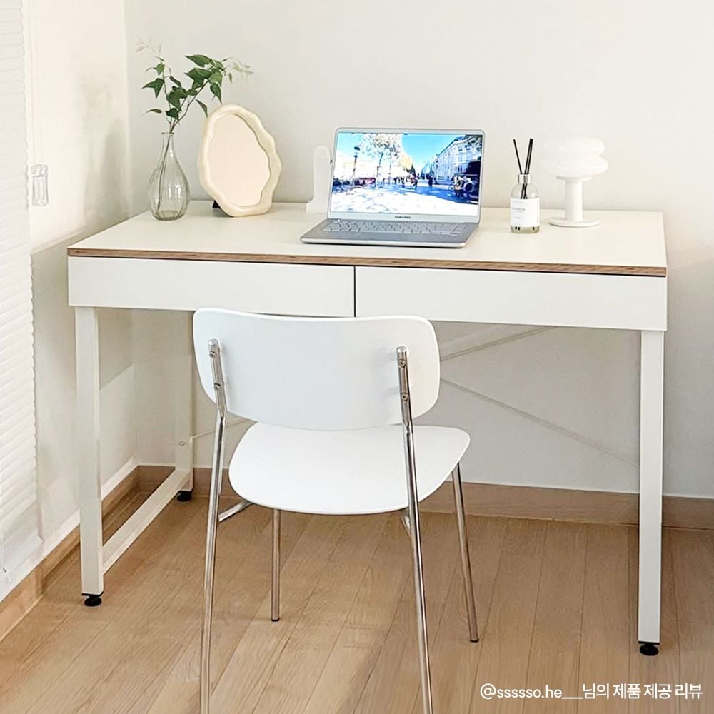 SOFSYS Bridge デスク 1200（ホワイト） 韓国風デスク 机 SOFSYS