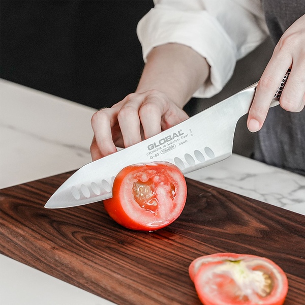 G-83 오리엔탈 쿡스나이프 딤플 18cm / 다용도 식도