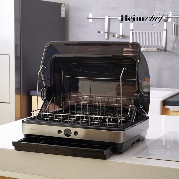 뉴 스마트 45L 열풍+UV살균 음성안내 식기살균건조기 HTD-1200