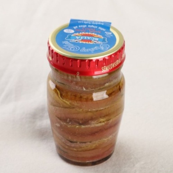 스칼리아 엔초비 필렛 80g 인 엑스트라버진올리브오일 파스타재료