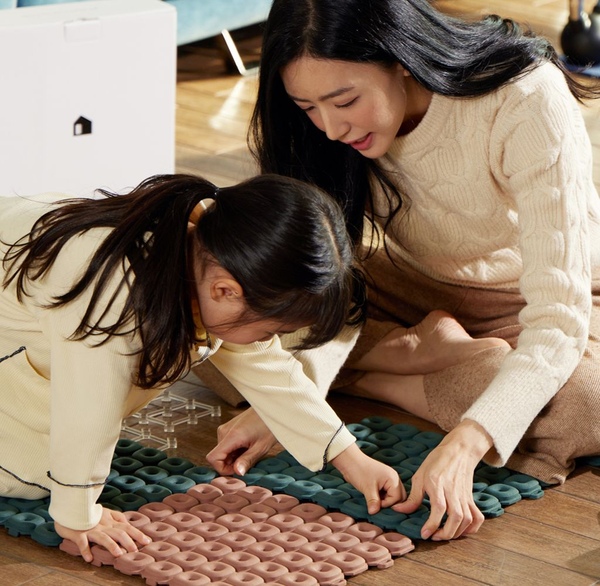 국내생산 곰팡이 안 생기는 항균 PVC 욕실매트 조립식 발매트 다용도 층간소음 매트