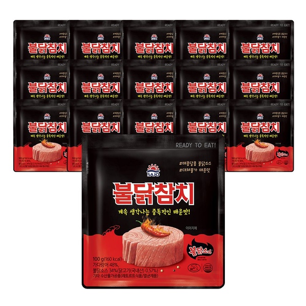 불닭참치 파우치 100g*16개