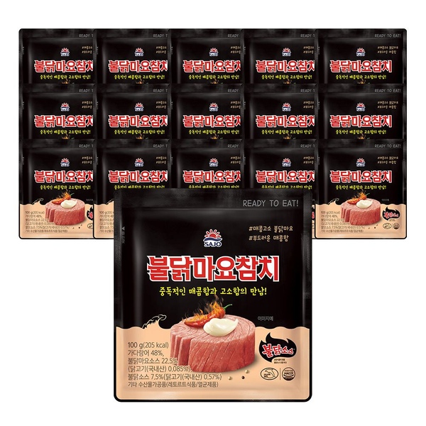 불닭마요참치 파우치 100g*16개