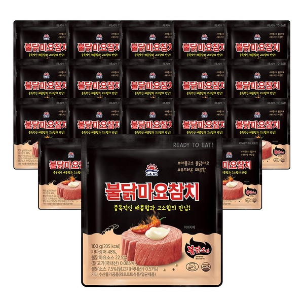 불닭마요참치 파우치 100g*20개